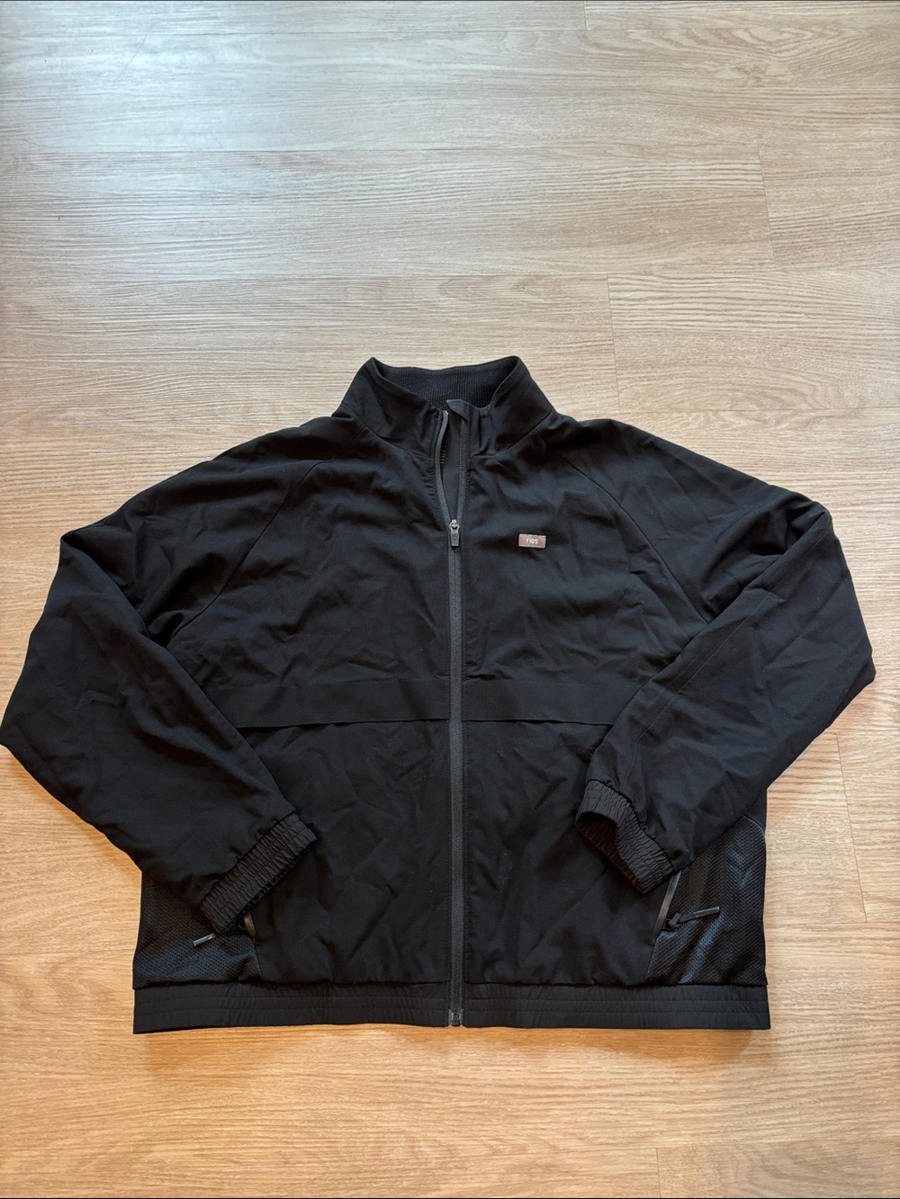 FIGS Women’s XL Sydney Scrub Performance Jacket Mesh Black PO 1673 Hospital